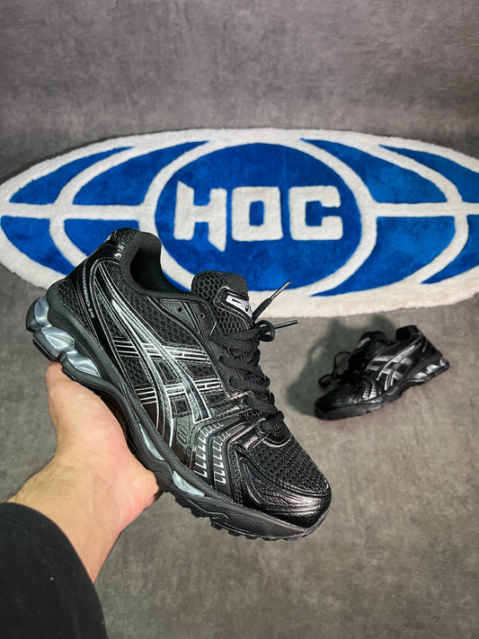 ASICS Kayano 14 black silver