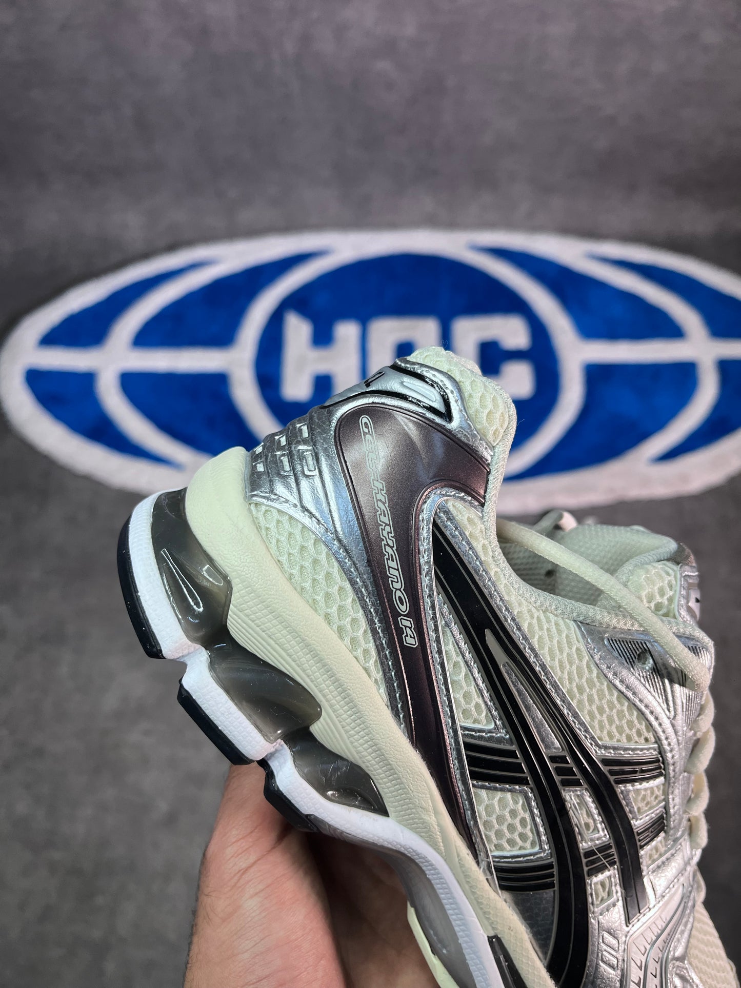 ASICS Kayano 14 creamy
