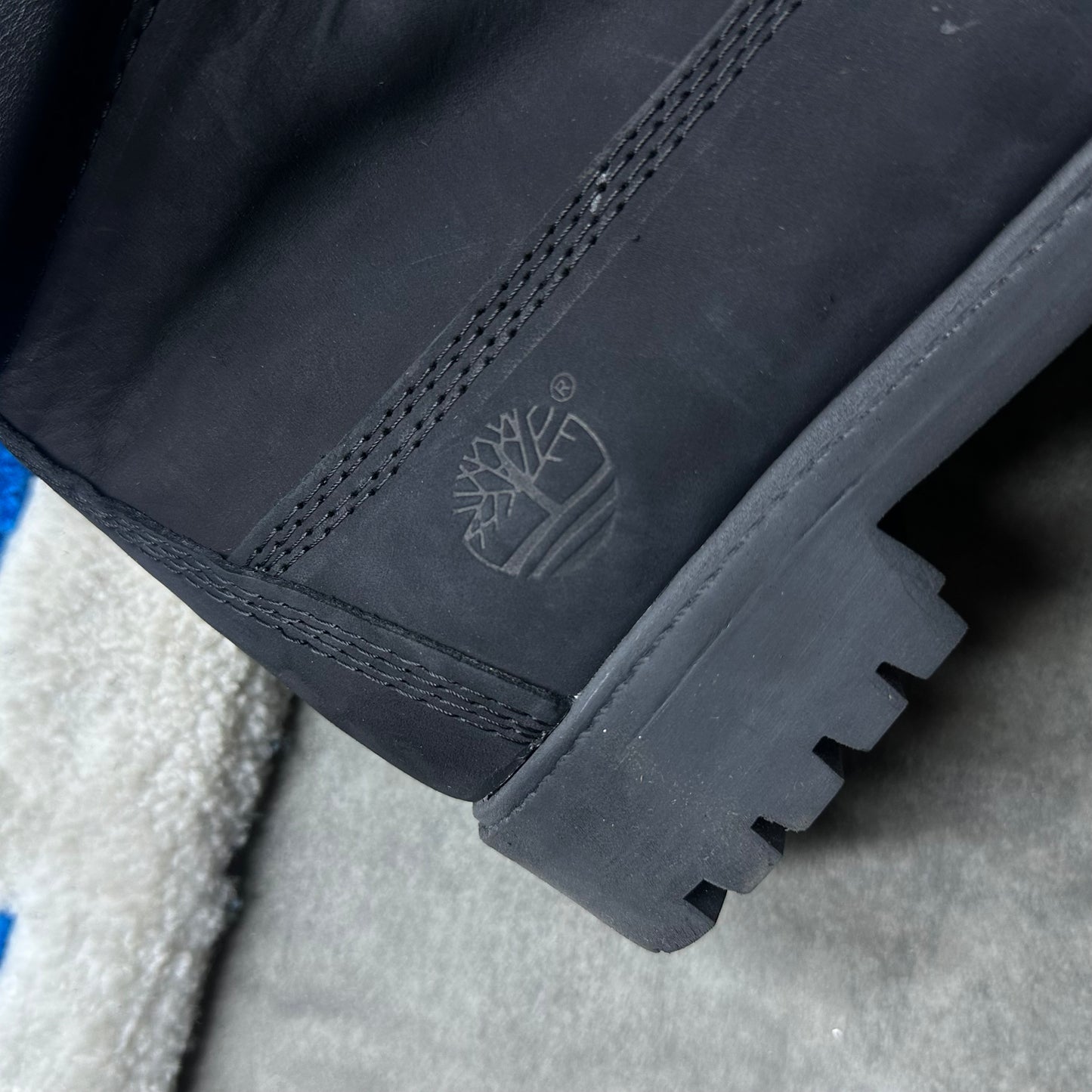 Timberland black boot ๐ค