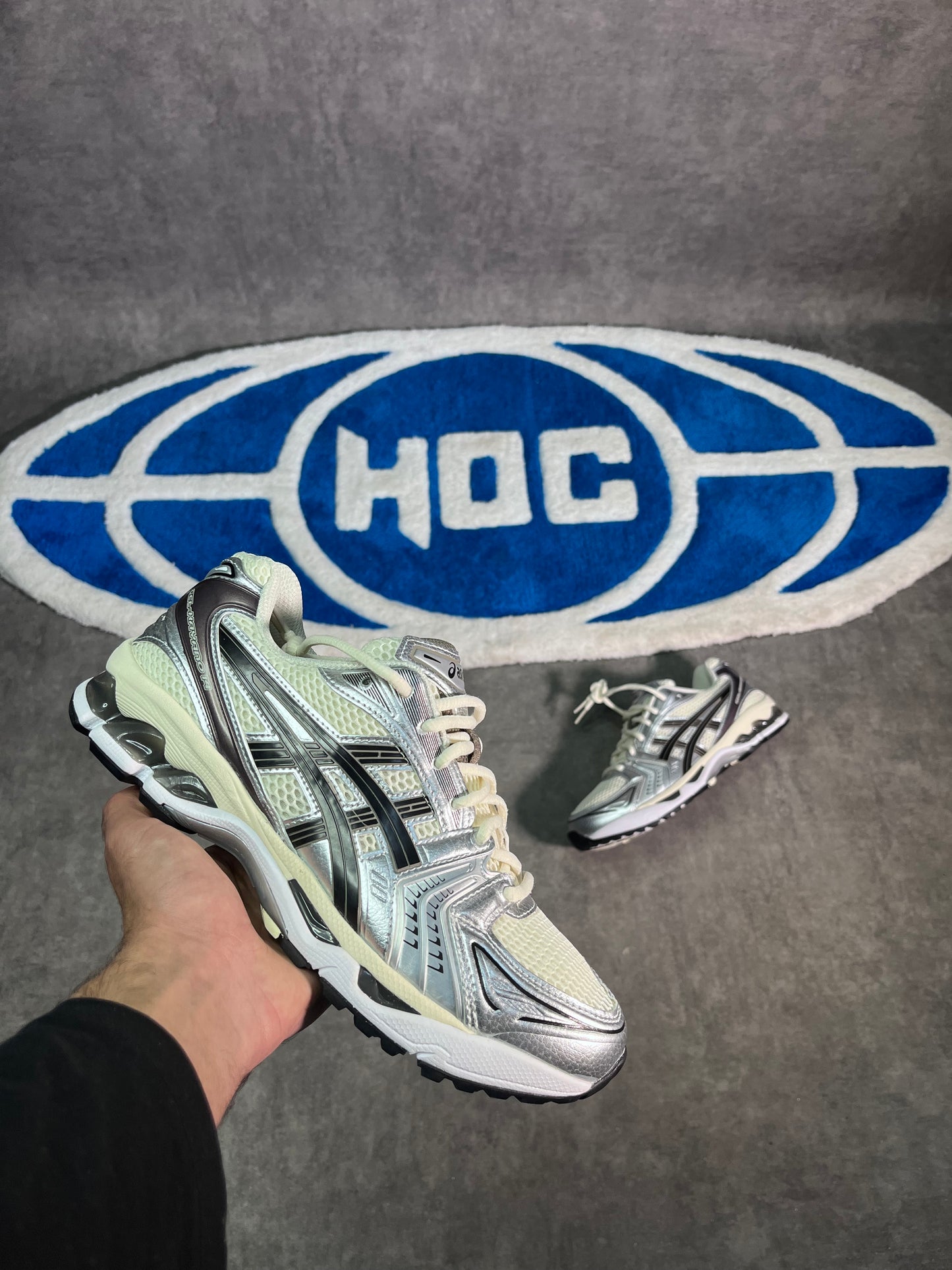 ASICS Kayano 14 creamy