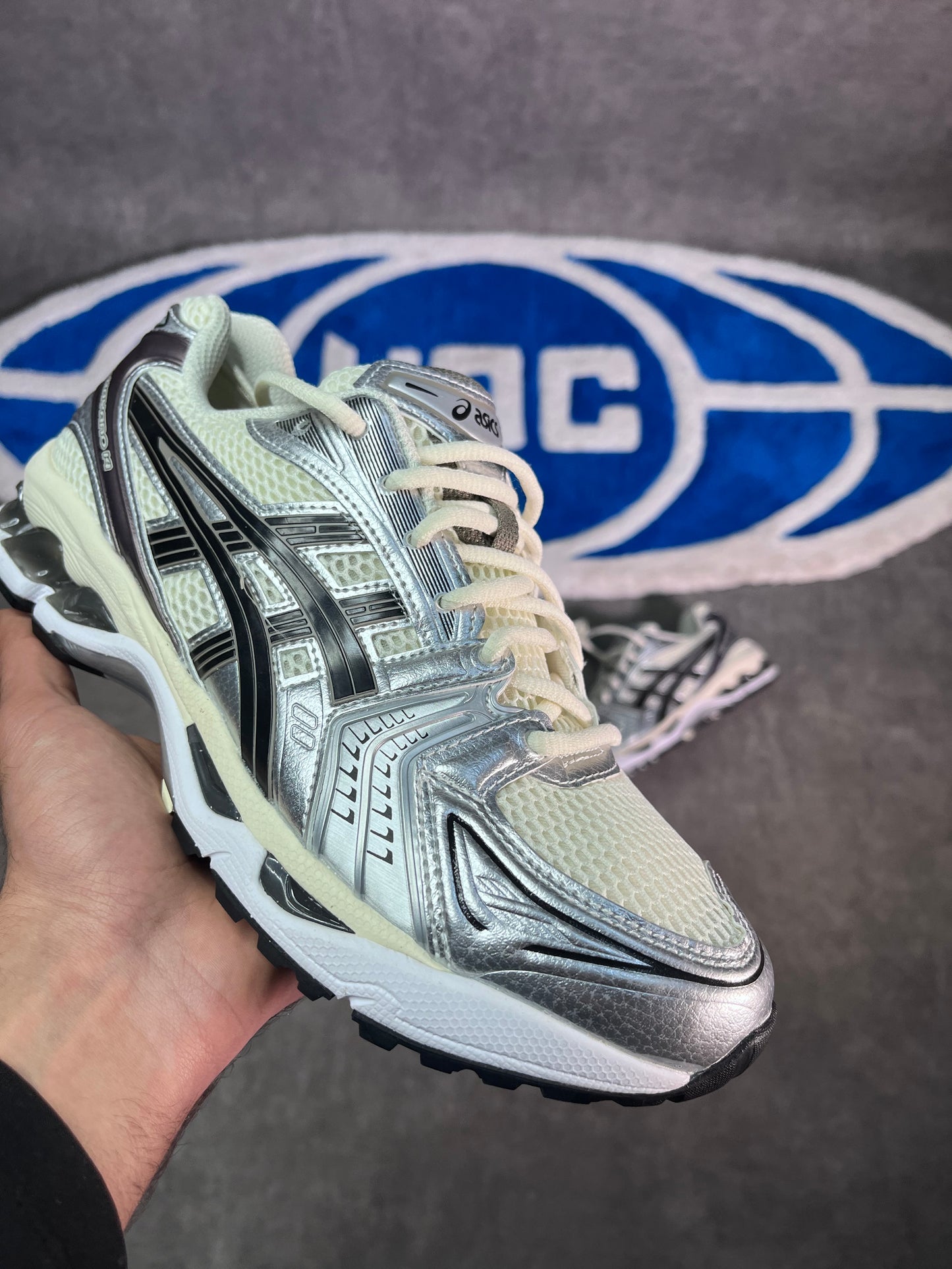 ASICS Kayano 14 creamy