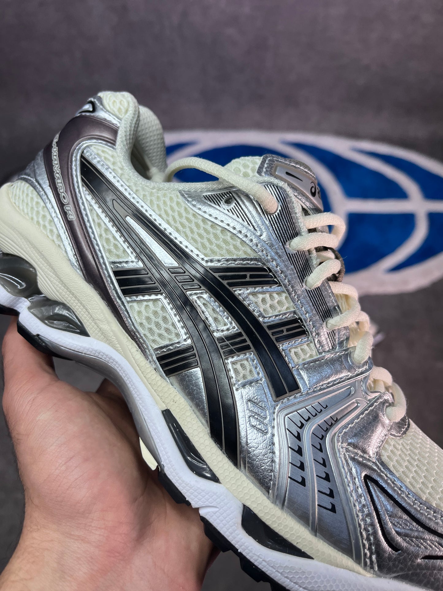 ASICS Kayano 14 creamy