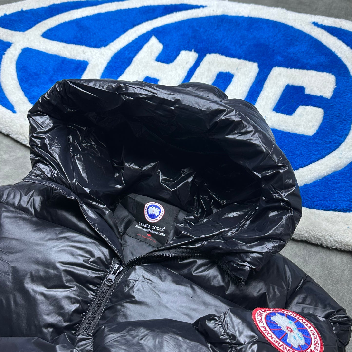 Canada goose glacée