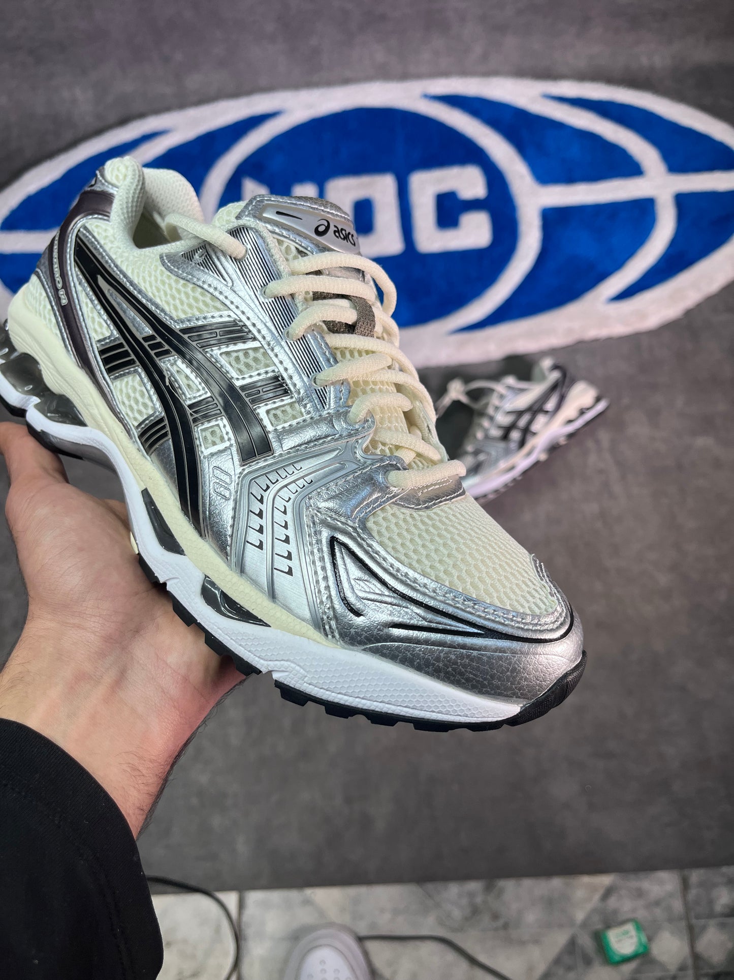 ASICS Kayano 14 creamy