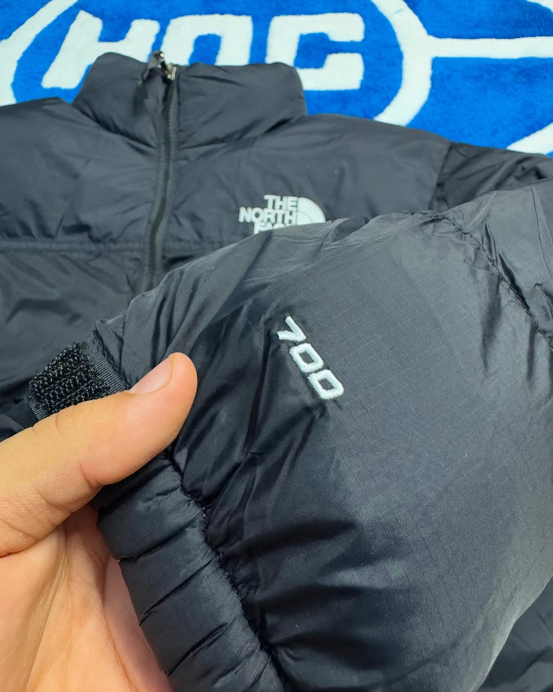 TNF PUFFER JACKET BLACK