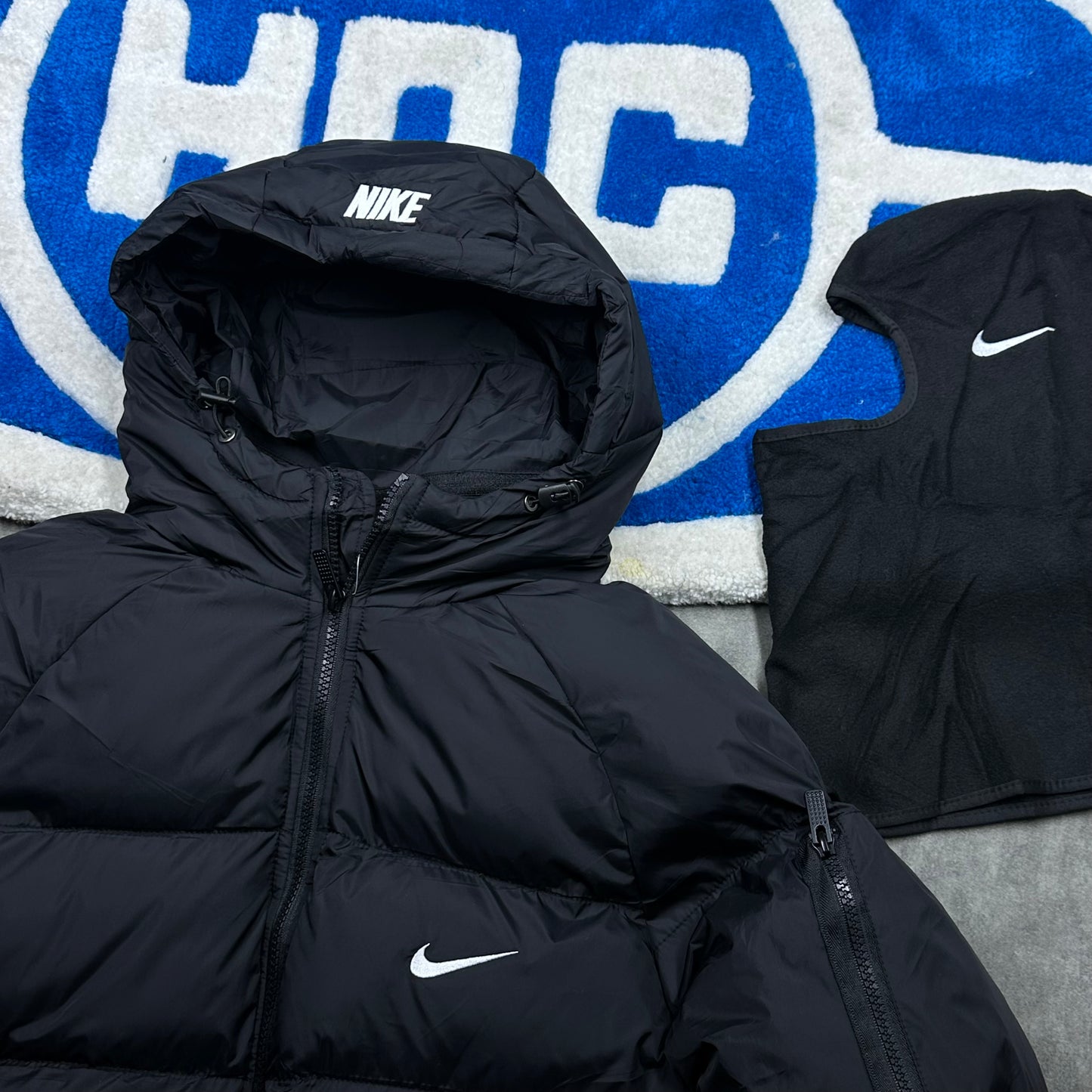 Nike cagoule puffer jacket