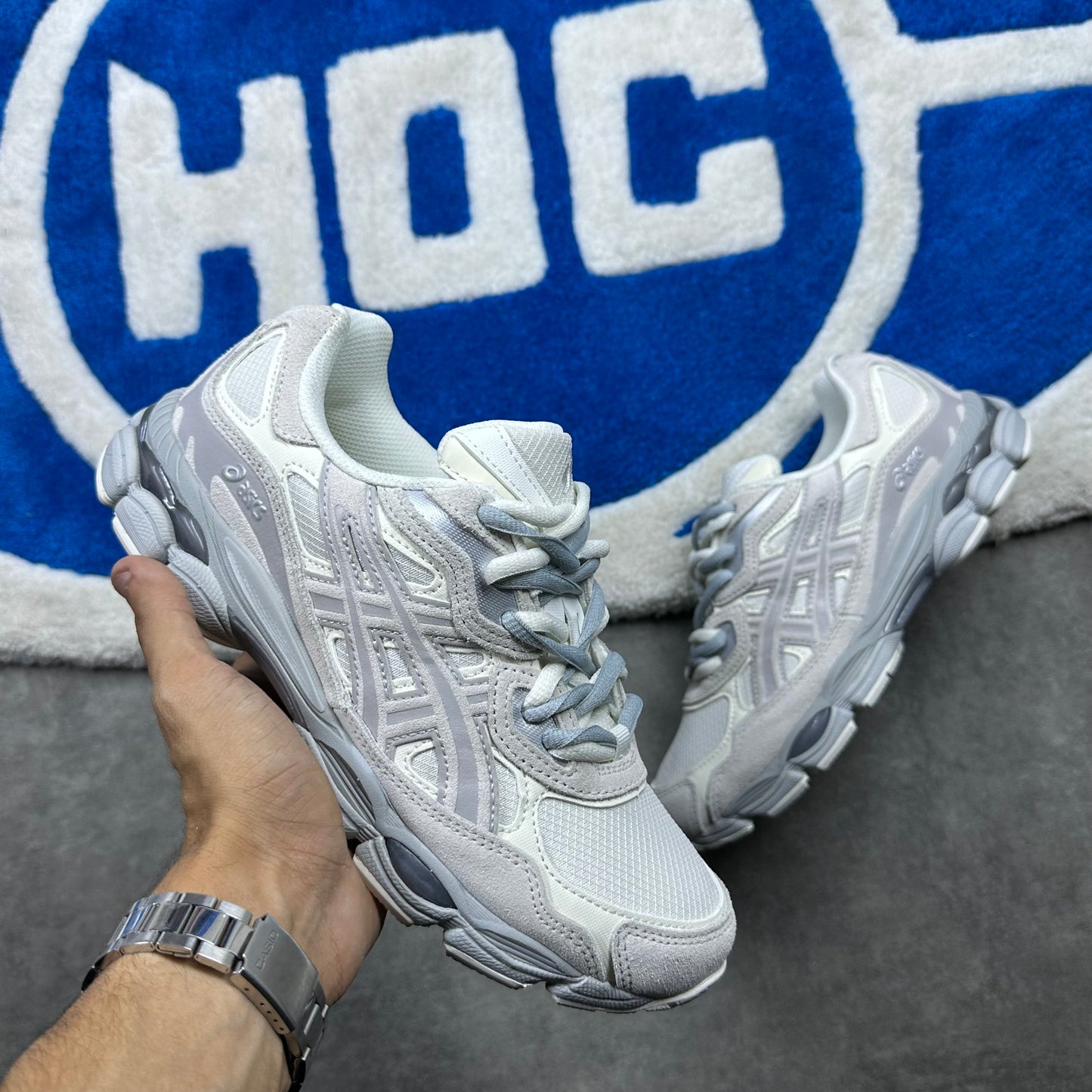 ASICS NYC LIGHT GREY 🩶